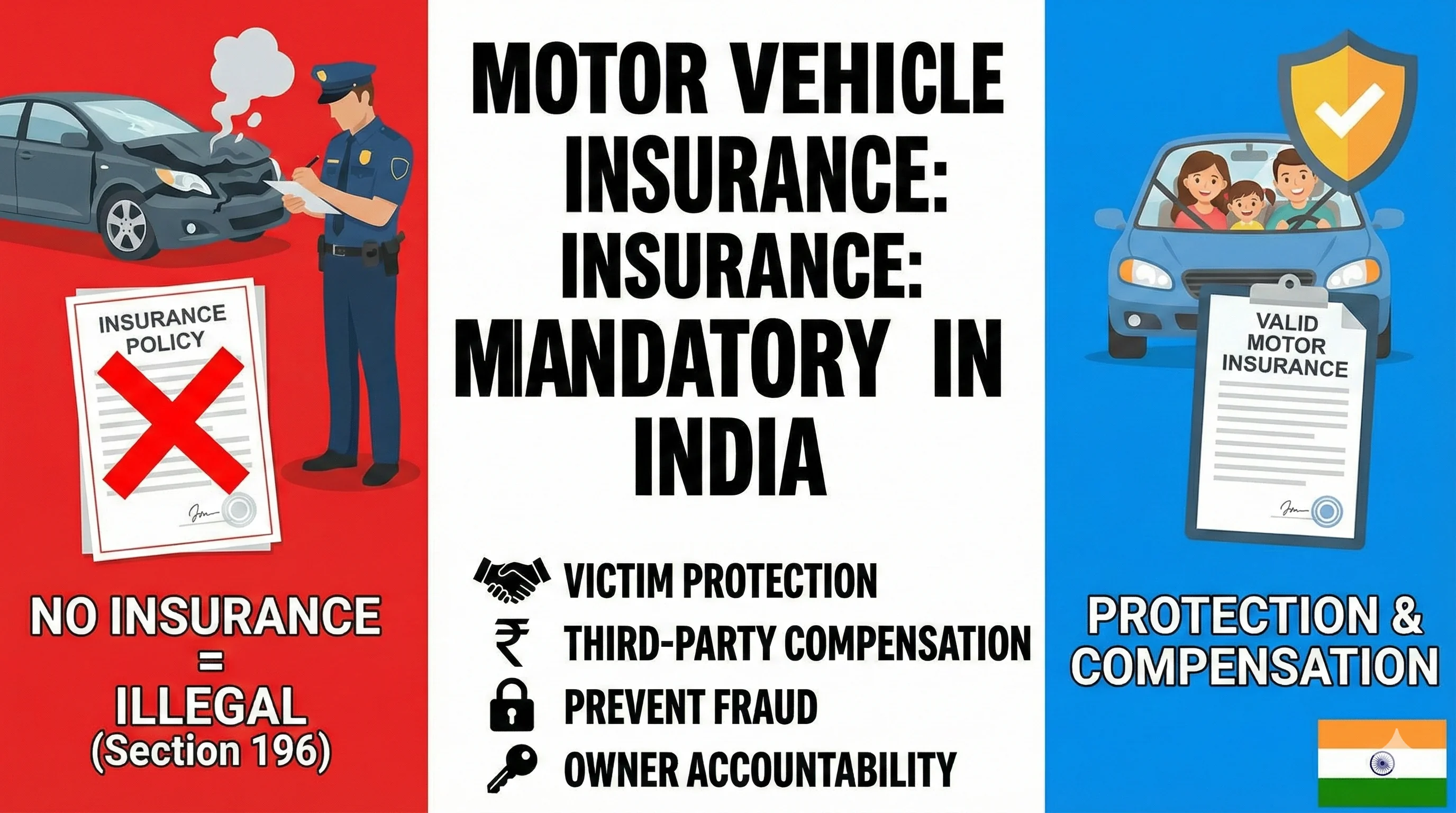 Section 196 - No Insurance